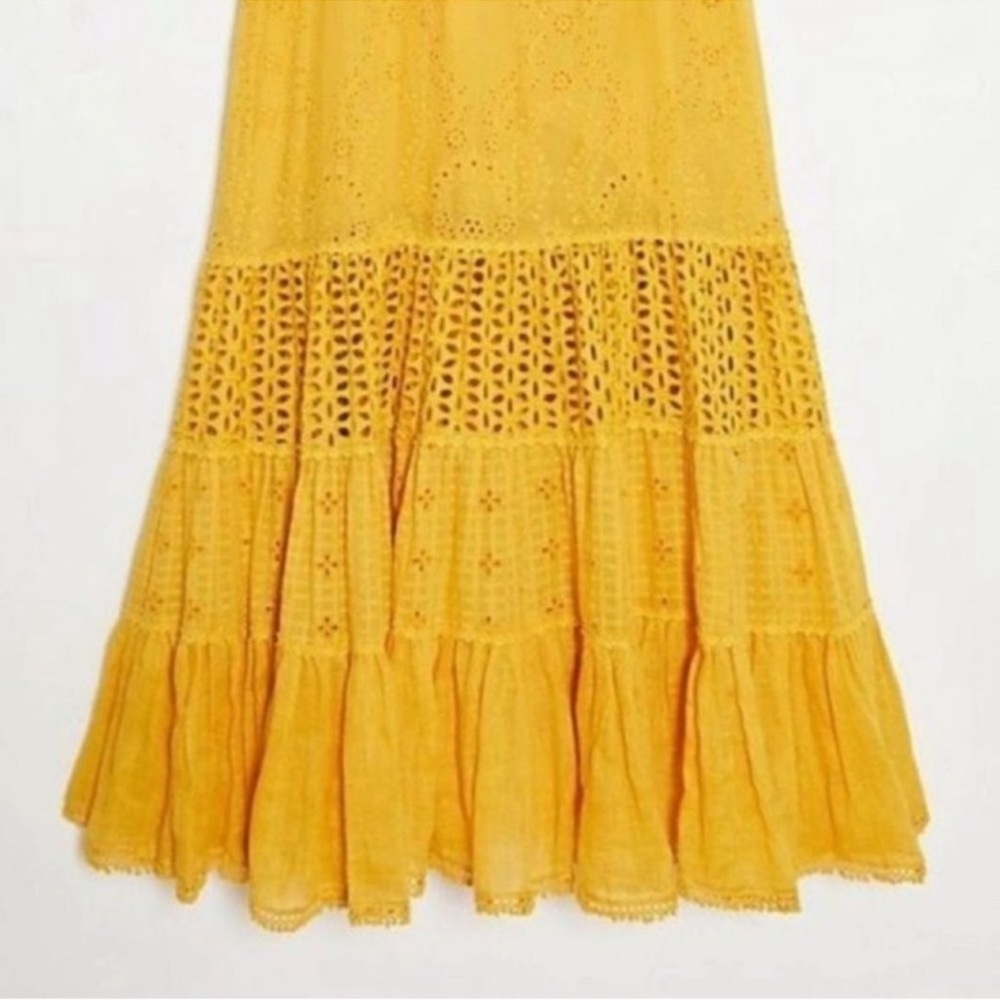 Anthropologie | Dress | Fallon Eyelet Maxi | Boho | Cottagecore | Festival - Picture 4 of 5